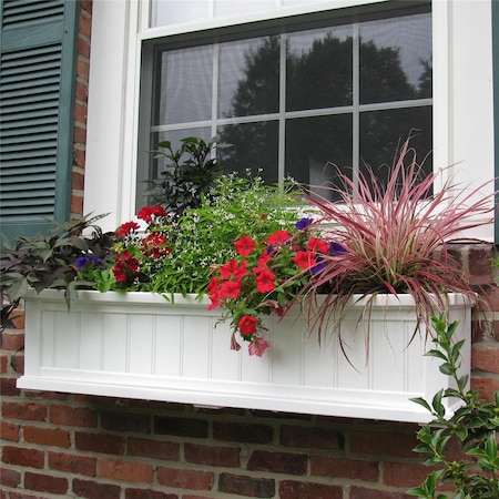 Mayne Cape Cod Window Box 4FT White MA375736
